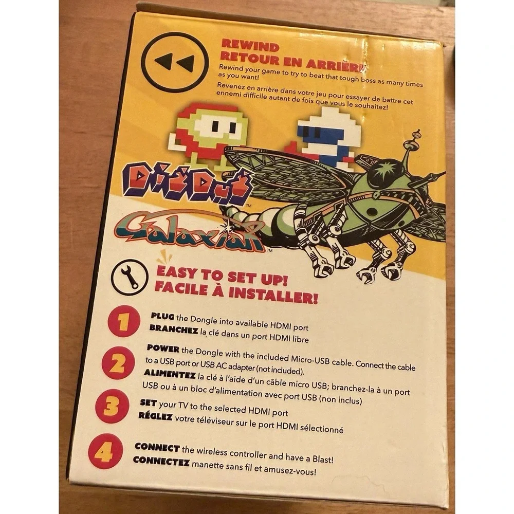 Bandai Namco Flashback Blast‎ Console - Electronic Games PAC-Man, Dig Dug Galaga